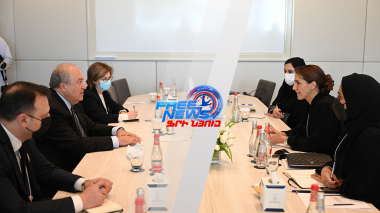 Նախագահ Արմեն Սարգսյանը հանդիպել է ԱՄԷ շրջակա միջավայրի և կլիմայական​ փոփոխությունների նախարար Մարիամ Ալ-Մուհեյրիի հետ. տեսանյութ