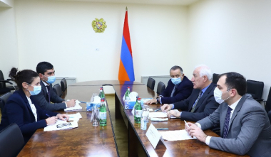 Վահագն Խաչատուրյանը և Կատարինա Բյորլին Հանսենը քննարկել են բարձր տեխնոլոգիաների ոլորտում փոխգործակցության հնարավորությունները