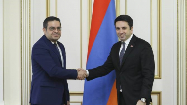 Ալեն Սիմոնյանն ընդունել է Հայաստանում Սիրիայի դեսպանին