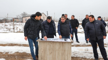 Արայիկ Հարությունյանը ծանոթացել է Ակնաղբյուրի բնակիչների համար կառուցվող նոր բնակավայրի շինաշխատանքներին