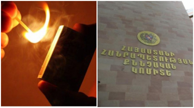 Գորիսում կինը, իմանալով ամուսնու արտամուսնական կապի մասին, վերջինիս վրա դյուրավառ հեղուկ էր լցրել և հրկիզել․ ՔԿ