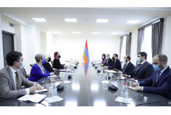 Արարատ Միրզոյանը հանդիպել է ՀՀ-ԵՄ խորհրդարանական գործընկերության կոմիտեի պատվիրակության հետ