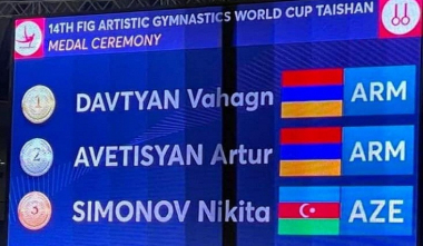 Մարմնամարզության աշխարհի Գավաթ. հայ մարզիկները մեդալներով են վերադարձել