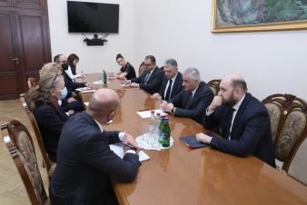 Մհեր Գրիգորյանի մոտ տեղի է ունեցել քննարկում տարածաշրջանային մակրոտնտեսական իրավիճակի վերաբերյալ