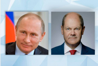 Պուտինը և Շոլցը քննարկել են Ուկրաինայում մարդասիրական միջանցքների կազմակերպման հարցը