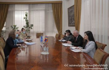 Լիլա Պիտերս Յահիան վերահաստատել է ՀՀ ԱԻՆ-ի հետ համագործակցության ծրագրերի զարգացման և ընդլայնման պատրաստակամությունը