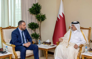 Վահան Քերոբյանը հանդիպել է Կատարի առևտրի և արդյունաբերության նախարարի տեղակալ Սուլթան բին Ռաշեդ ալ-Խաթրի հետ