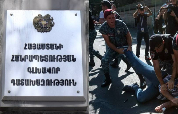 Դատախազությունն ուսումնասիրում է ՊՊԾ պետի՝ օպերատորին և ոստիկանի՝ ցուցարարին հարվածելու դեպքերը