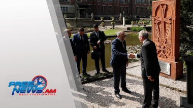 Վարչապետ Փաշինյանի այցի շրջանակում Հաագայում հայկական խաչքար է բացվել (տեսանյութ)