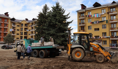 Մեկնարկել են Ստեփանակերտի Թումանյան 91 թաղամասի բարեկարգման աշխատանքները