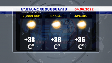 Եղանակի տեսություն. 04.06.2022