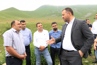 Վահան Քերոբյանը Սյունիքում ծանոթացել է արոտների կայուն կառավարման գործընթացին