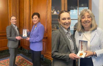 Դեսպան Մակունցը կոնգրեսականներին է փոխանցել «Մխիթար Գոշ» պետական պարգևը