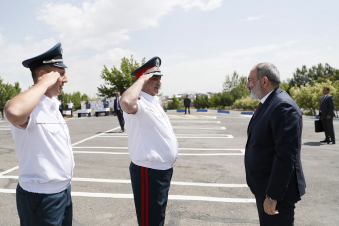 Վարչապետը, ոստիկանության զորքերի կազմավորման 30-րդ տարեդարձի առթիվ, այցելել է ՈԶ գլխավոր վարչություն