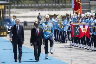 Պաշտոնական այցով Անկարա է ժամանել Սոմալիի նախագահը