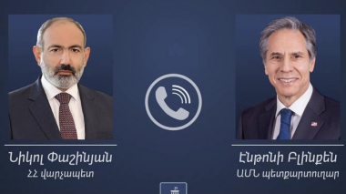 Վարչապետը հեռախոսազրույց է ունեցել ԱՄՆ պետքարտուղարի հետ
