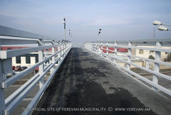 Ապամոնտաժվելու է Բագրատունյաց պողոտա - Արտաշիսյան փողոց խաչմերուկի վերգետնյա հետիոտնային անցումը