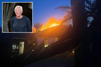 Այրվել է Ջորջո Արմանիի շքեղ ամառանոցը