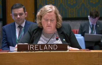 Այլ երկրի սուվերենության, տարածքային ամբողջականության խախտումը չի կարող ընդունելի լինել. ԱԽ-ում Իռլանդիայի ներկայացուցիչ