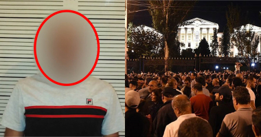 27-ամյա երիտասարդին դանակահարած տղամարդուն ոստիկանությունը ձերբակալել է Բաղրամյան պողոտայում ընդդիմության ցույցերի ժամանակ. ոստիկանություն