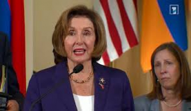 Ամերիկայի հայկական համագումարը ողջունում է Ներկայացուցիչների պալատի խոսնակ Նենսի Փելոսիի պատմական այցը Հայաստան