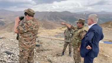 ՀԱՊԿ գլխավոր քարտուղարն այցելել է Վայոց Ձորի մարզի սահմանամերձ շրջան