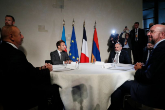 Վարչապետ Փաշինյանի, նախագահ Ալիեւի, նախագահ Մակրոնի և նախագահ Միշելի՝ 2022 թվականի հոկտեմբերի 6-ին կայացած հանդիպման հայտարարությունը