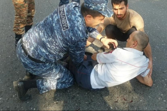 Արցախում անհավասարակշիռ վիճակում գտնվող քաղաքացին նռնակ է նետել ոստիկանության ծառայողների ուղղությամբ