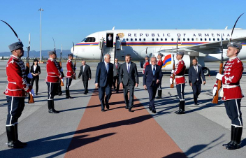 ՀՀ նախագահ Վահագն Խաչատուրյանը պետական այցով ժամանել է Բուլղարիայի Հանրապետություն