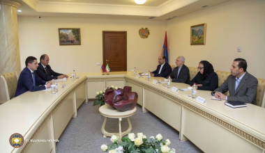 Արգիշտի Քյարամյանն ընդունել է ՀՀ-ում Իրանի դեսպանին