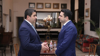 Ալեն Սիմոնյանի այցը Վրաստան մեկնարկել է 2 երկրների դիվանագիտական հարաբերությունների խորհրդանշական միջոցառմամբ