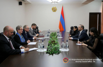 Արմեն Գրիգորյանը ընդունել է Միխայել Զիբերտի գլխավորած պատվիրակությանը  