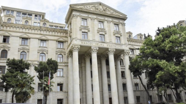 Ադրբեջանի ԱԳՆ–ն Ֆրանսիայի գործերի ժամանակավոր հավատարմատարին բողոք է հայտնել Սենատում ընդունված բանաձևի համար