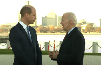 Բայդենը չի կարողացել գտնել ելքը գրադարանից Բրիտանիայի արքայազն Ուիլյամի հետ հանդիպումից հետո