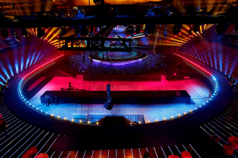 Եվրատեսիլի բեմը պատրաստ է.լուսանկարներ