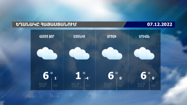 Եղանակի տեսություն. 07.12.2022
