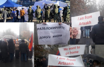Ադրբեջանի նպատակն է հայաթափել Արցախը. Երևանում տեղի է ունեցել բողոքի ակցիա, նամակներ են հանձնվել դեսպանատներին