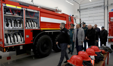 Արմեն Փամբուխչյանը Շիրակի մարզային փրկարարական վարչությունում ծանոթացել է անձնակազմի աշխատանքային պայմաններին