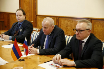 Վահե Ղազարյանը Սերգեյ Կոպիրկինի հետ հանդիպմանը կարևորել է Ռուսաստանի հետ արդյունավետ համագործակցությունը