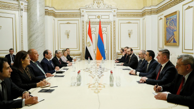 ՀՀ վարչապետն ու Եգիպտոսի նախագահը բանակցությունները շարունակել են ընդլայնված կազմերով