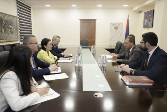 ՀՀ ԿԳՄՍ նախարարը և Իտալիայի դեսպանը քննարկել են մշակույթի նախարար Սանջուլիանոյի Երևան այցի վերաբերյալ հարցեր