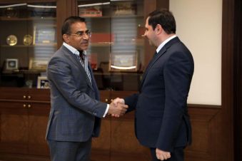 Պապիկյանն ընդունել է ՀՀ-ում Հնդկաստանի դեսպանին