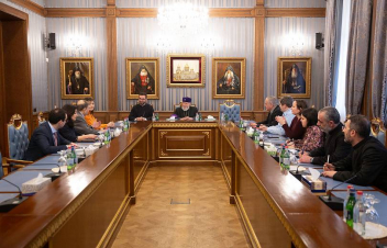 Ամենայն հայոց կաթողիկոսը հյուրընկալել է Եվրախորհրդարանի պատվիրակությանը