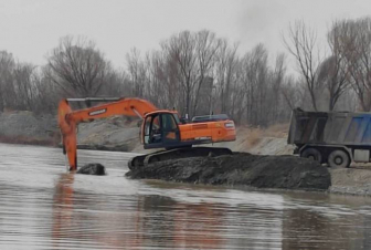 Կասեցվել է Արաքսի հունից ավազի արդյունահանումը