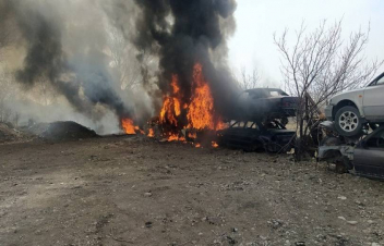 Վեդիում 12 խոտանված ավտոմեքենա է այրվել
