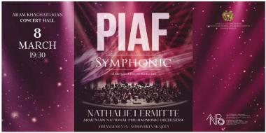 «PIAF SYMPHONIQUE» նախագծի շրջանակում կհնչեն Էդիտ Պիաֆի երգերը