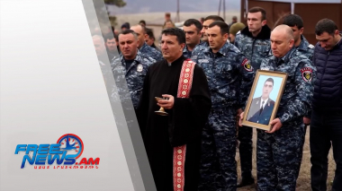Արցախում վերջին հրաժեշտն են տվել ադրբեջանական դիվերսիայի հետևանքով մահացած ոստիկանության սպաներին