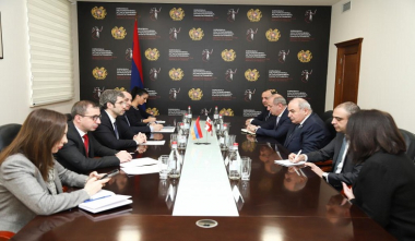 Գրիգոր Մինասյանը Վրաստանի դեսպանի հետ քննարկել է դատաիրավական և հանրային կառավարման բարեփոխումներին առնչվող հարցեր