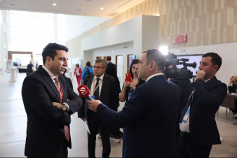 Ինձ մոտեցան ադրբեջանցի լրագրողները և խնդրեցին պատասխանել երկու հարցի․ Ալեն Սիմոնյան