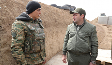 Սուրեն Պապիկյանն այցելել է N զորամիավորման համար շենք-շինությունների կառուցապատման տարածք, հետևել շինարարության ընթացքին